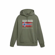 Sweat à capuche enfant Napapijri B-Kreis H Vert foncé