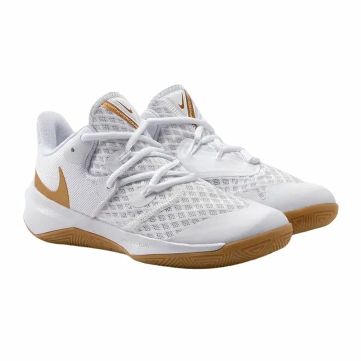 Chaussures de Basket-Ball pour Adultes Nike Zoom Hyper Speed Court Blanc