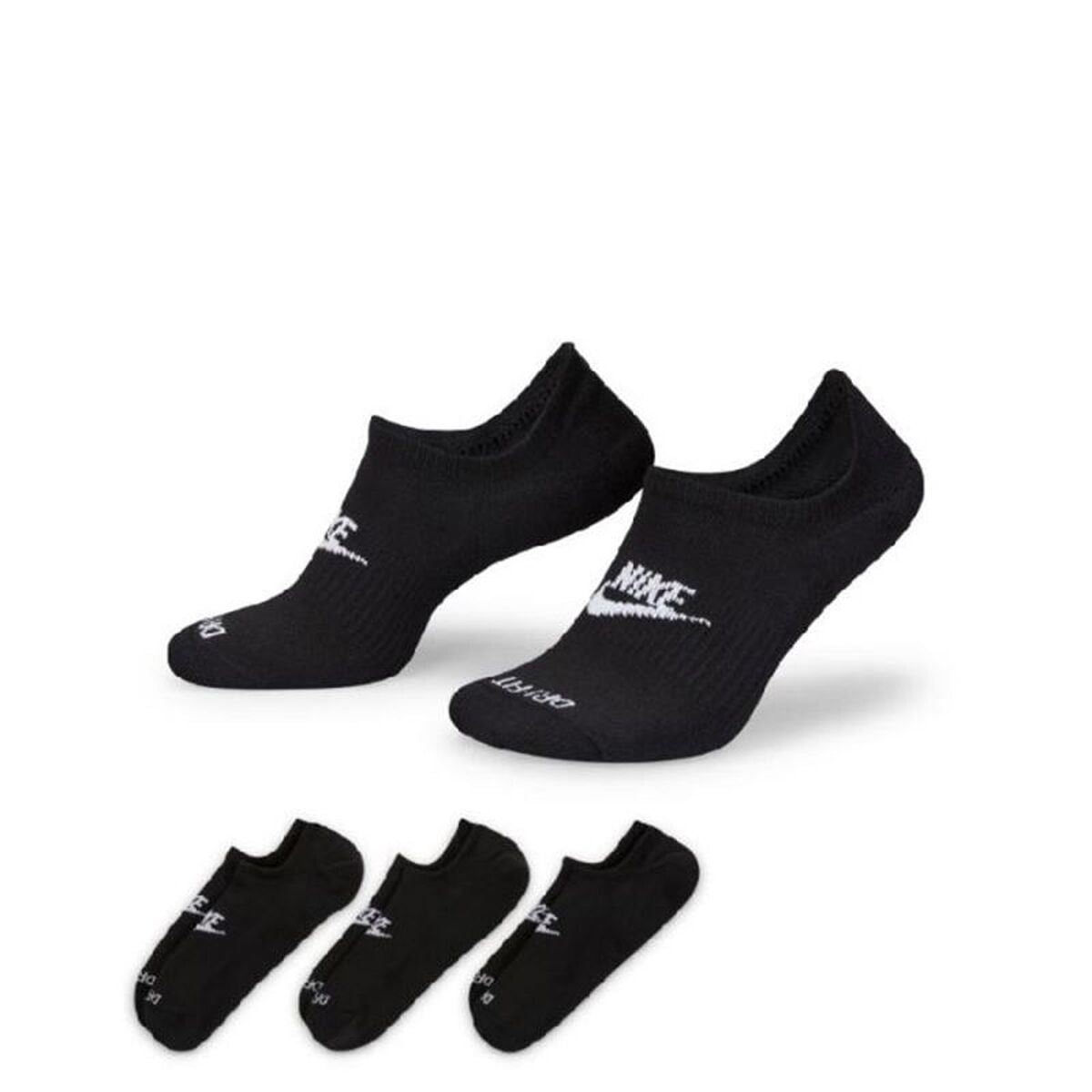 Chaussettes Nike Everyday Plus Cushioned  Noir