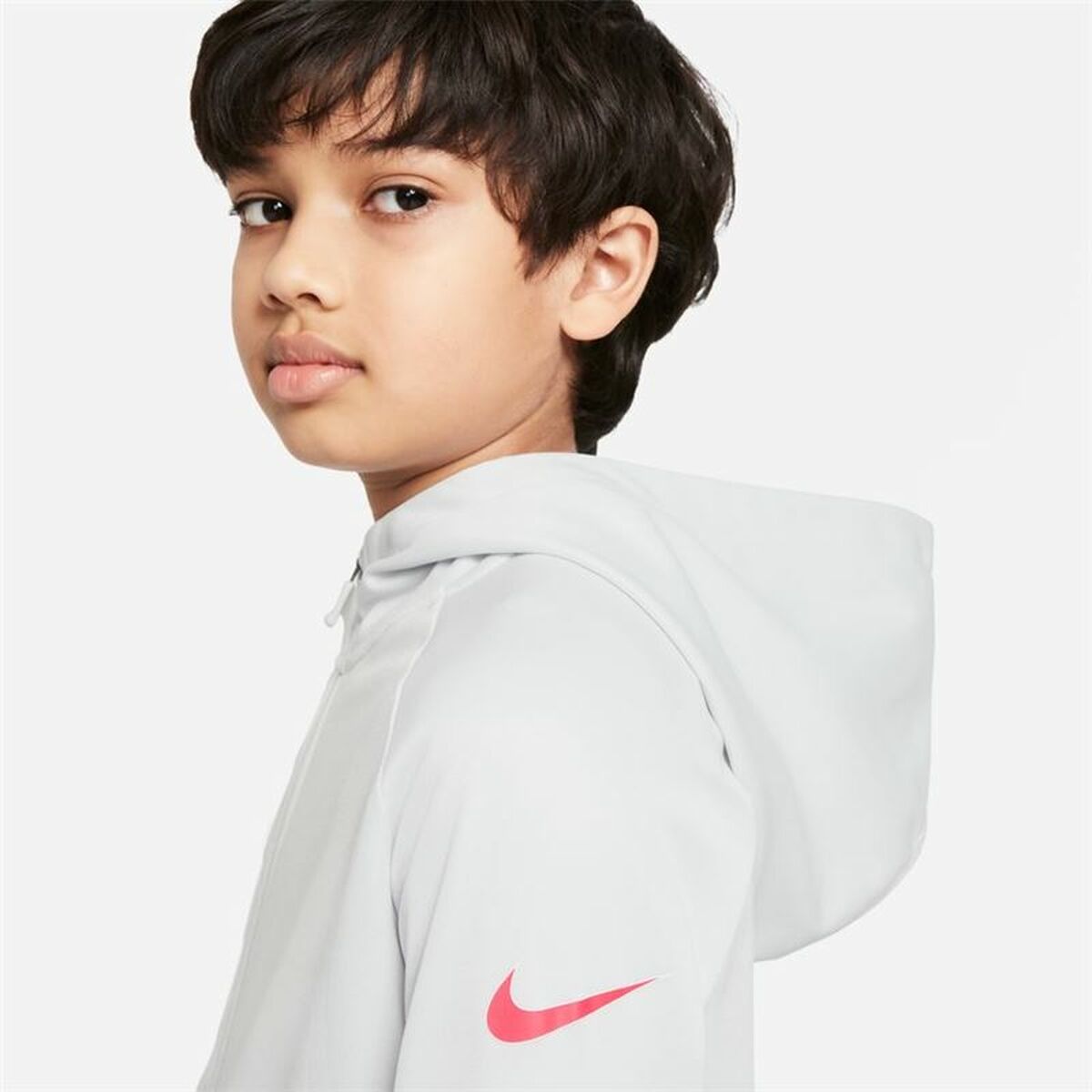 Veste de Sport pour Enfants Nike Therma-FIT Gris