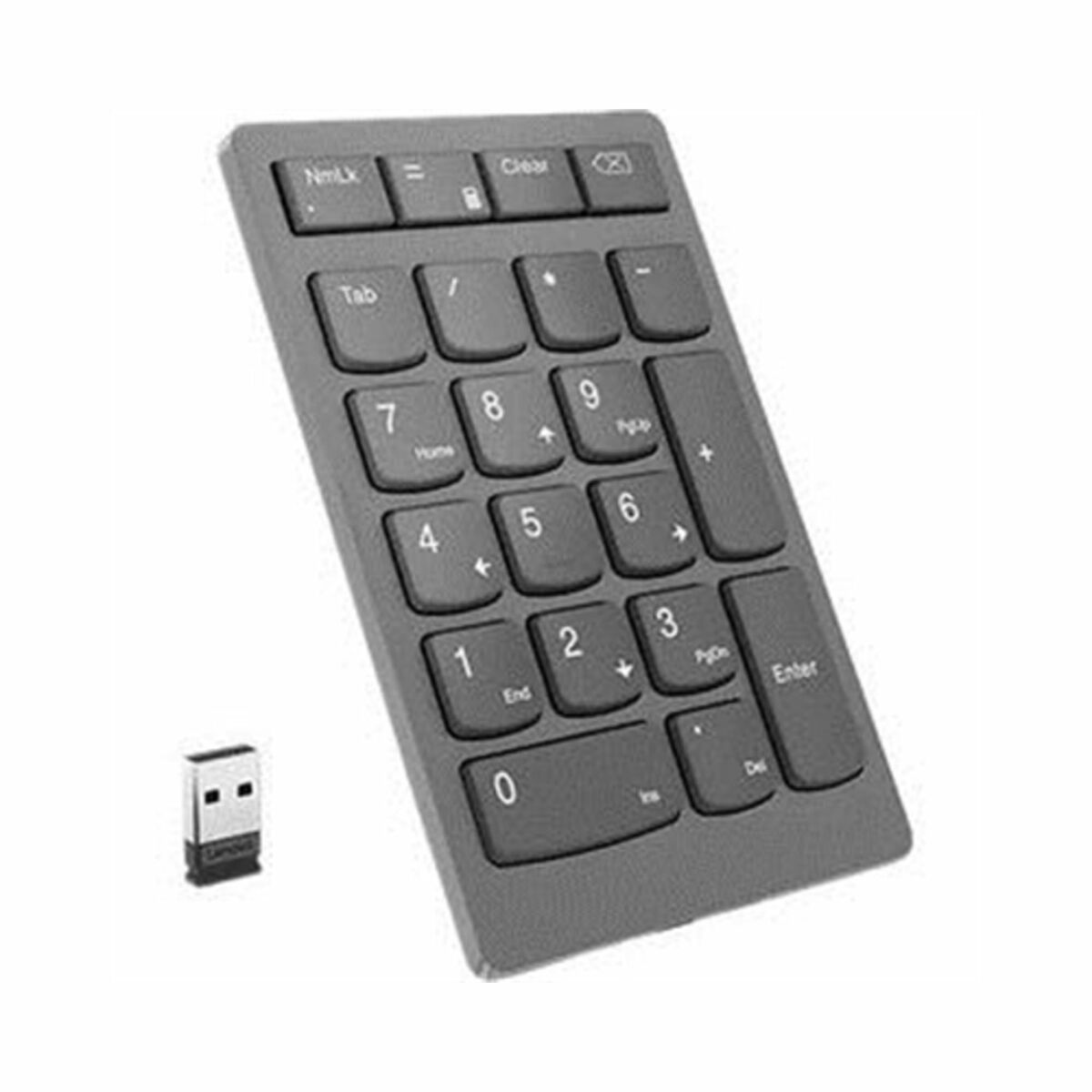 Clavier numérique Lenovo 4Y41C33791 Noir Gris