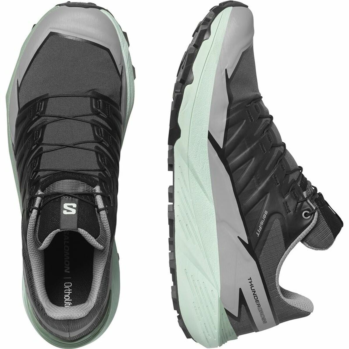 Chaussures de Running pour Adultes Salomon Thundercross Gris foncé