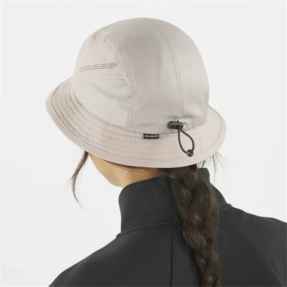 Chapeau Salomon Shkout Bucket Blanc