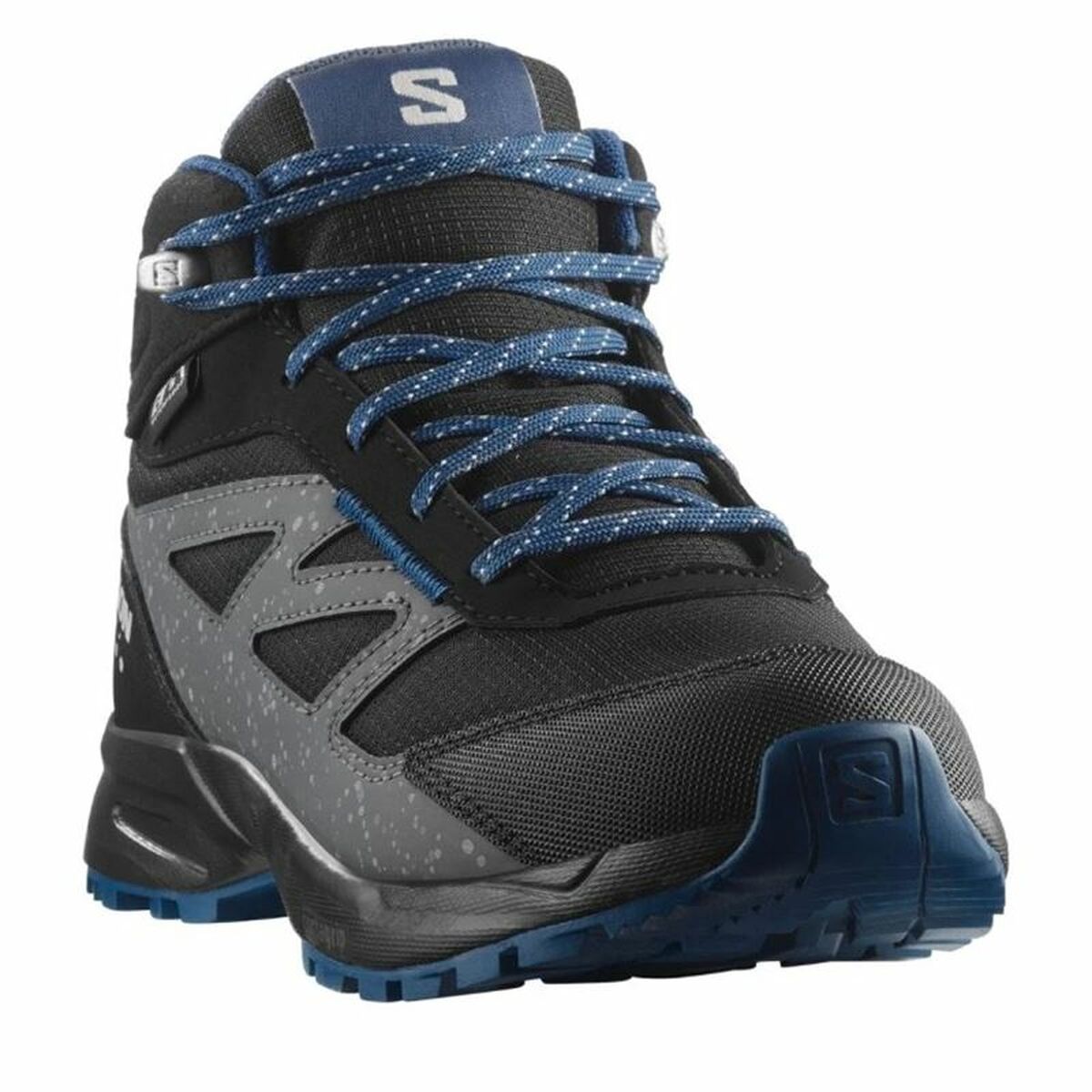 Chaussures de Sport pour Enfants Salomon Outway Mid Cswp Noir