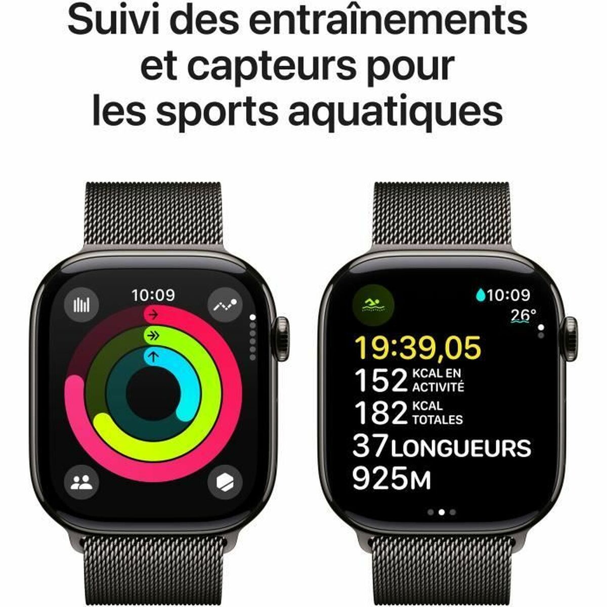 Montre intelligente Apple Apple Watch Series 10 46 mm 1,95" Gris Ø 46 mm