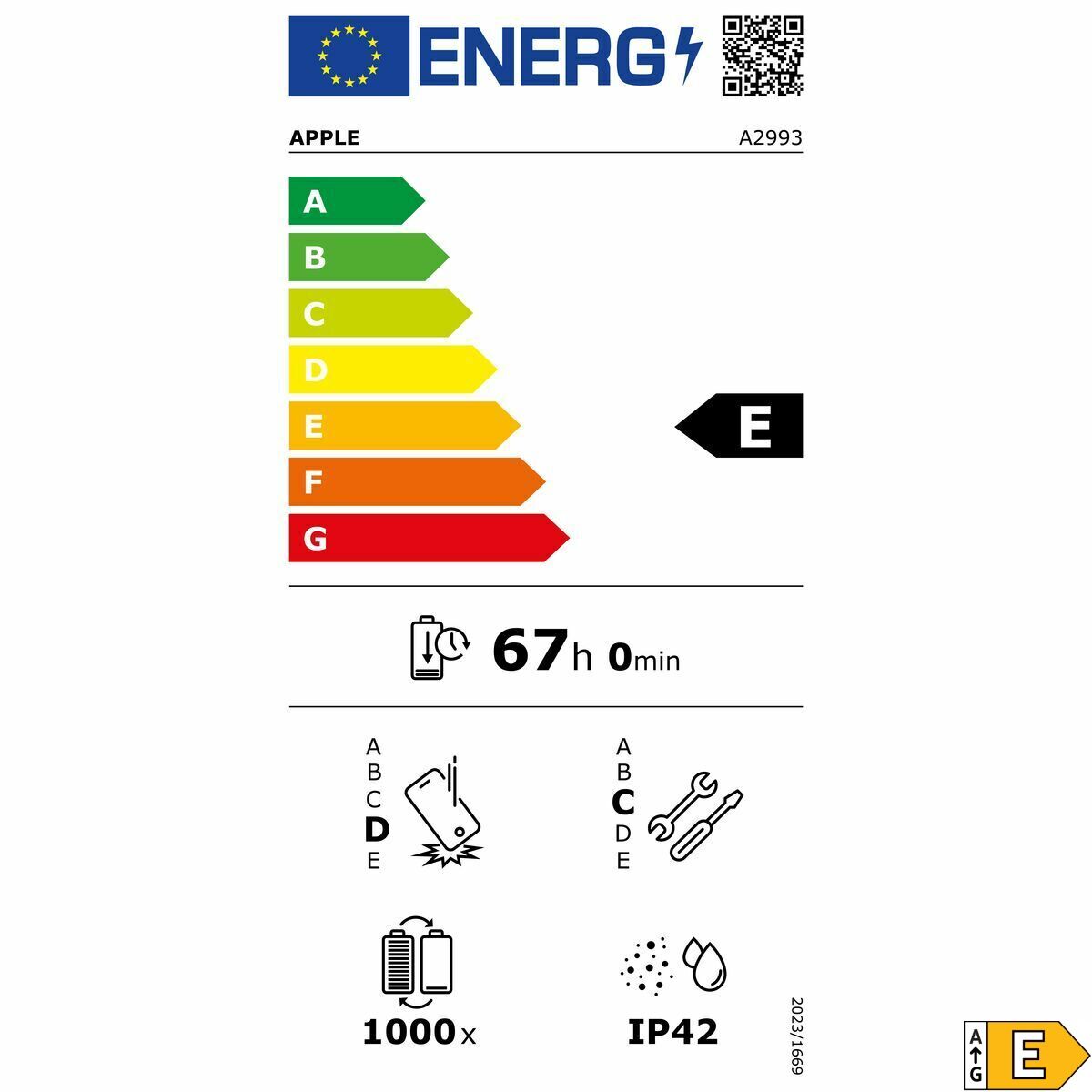 Tablette Apple MXN93TY/A 8,3" Hexa Core 8 GB RAM 128 GB Pourpre