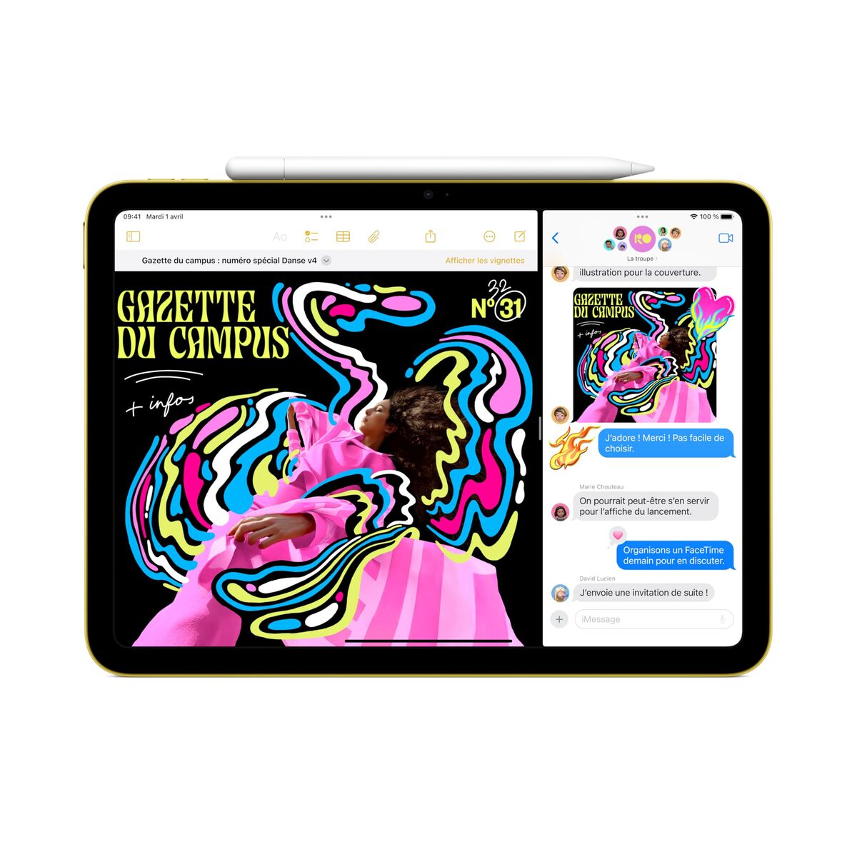 Tablette Apple iPad 2025 11th Bleu 11" 128 GB