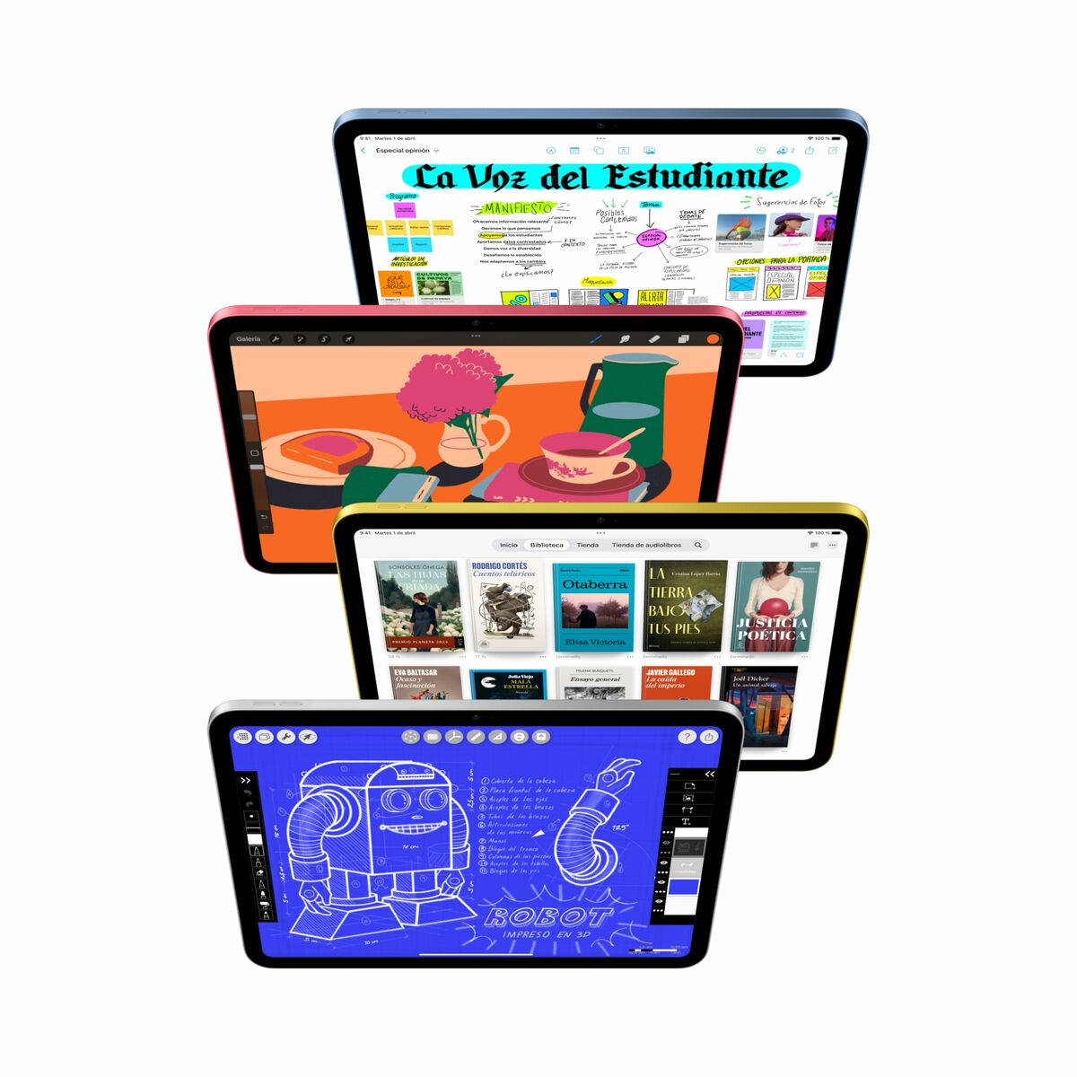 Tablette Apple 11" M4 512 GB Bleu