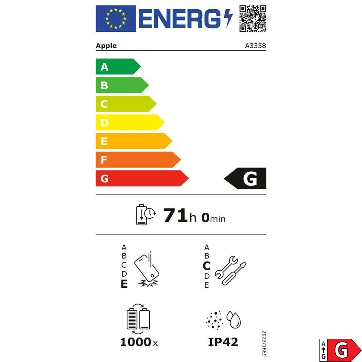 Tablette Apple ME2Q4TY/A 11" Octa Core 12 GB 512 GB Noir