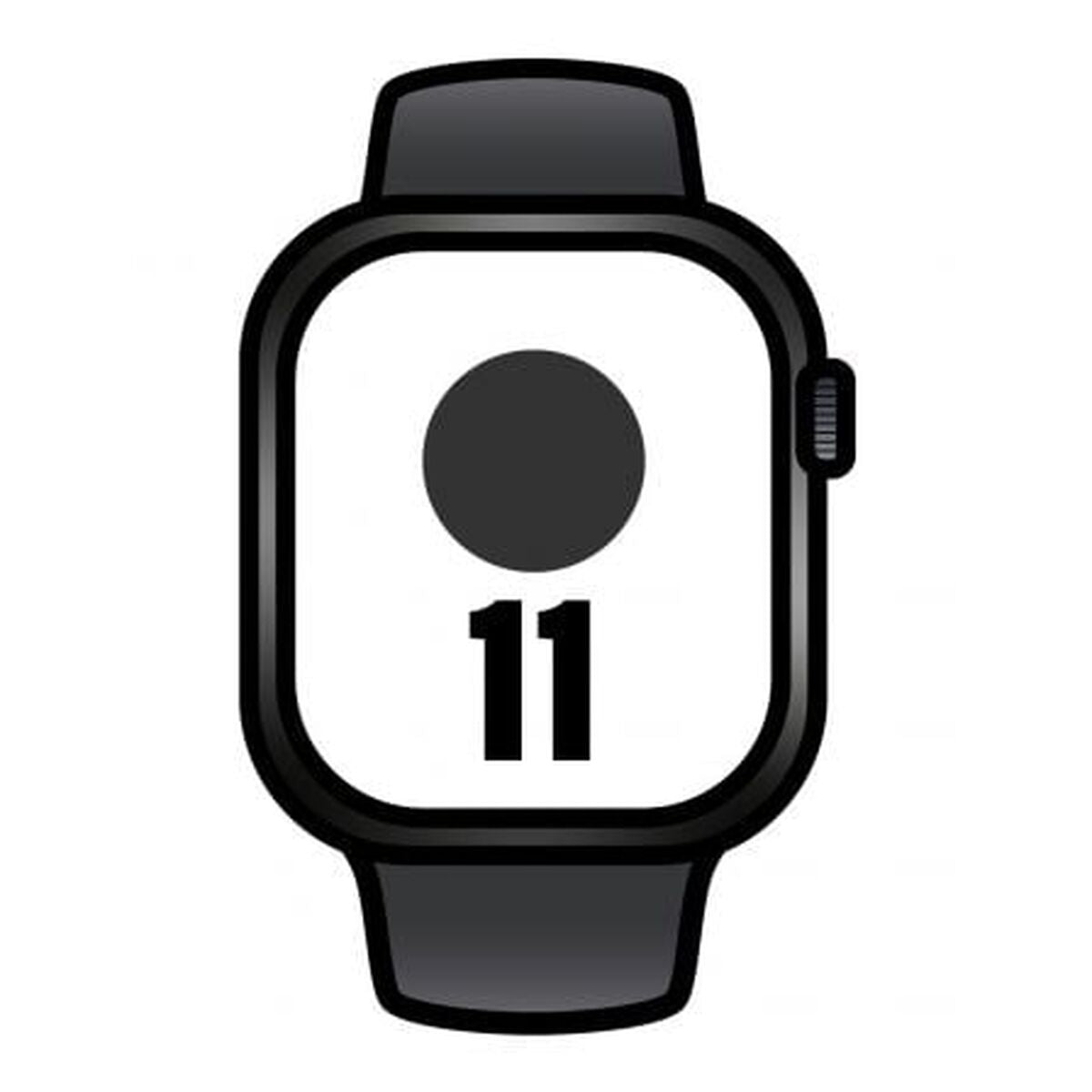 Montre intelligente Apple MF8T4QL/A Noir Titane