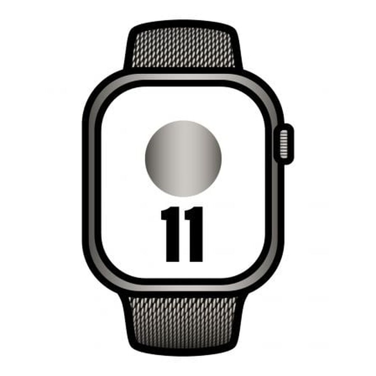 Montre intelligente Apple MFD04QL/A Titane 46 mm