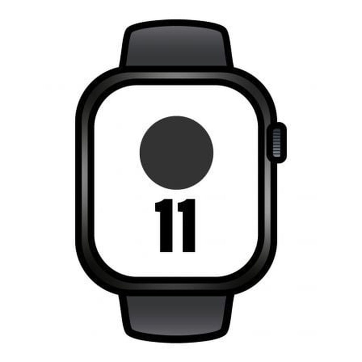 Montre intelligente Apple MFD34QL/A Titane 46 mm