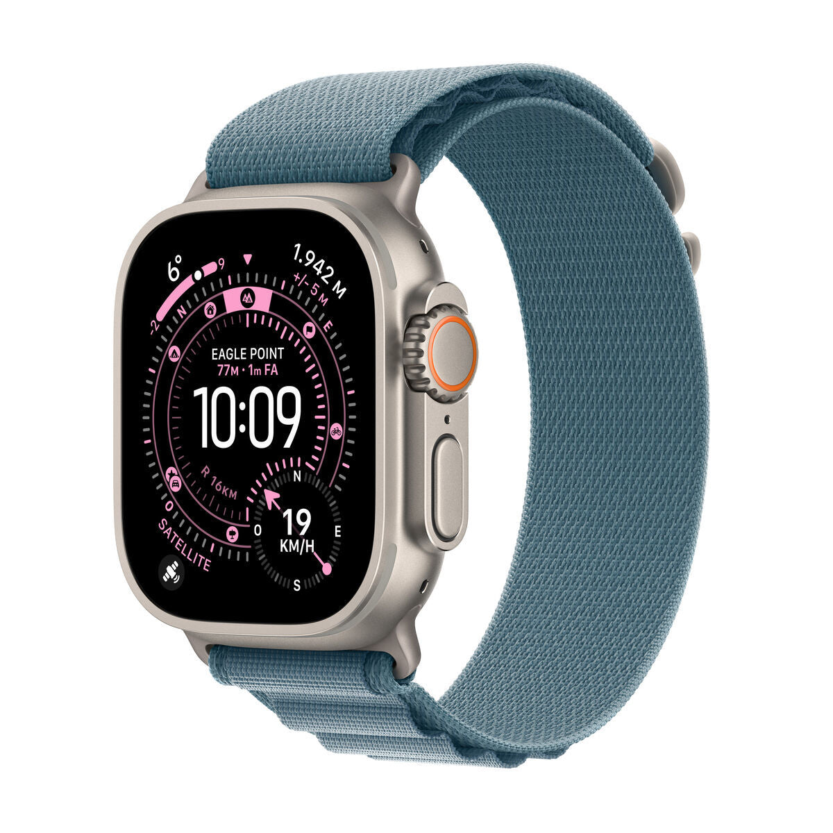 Montre intelligente Apple MEWP4QL/A Titane 49 mm