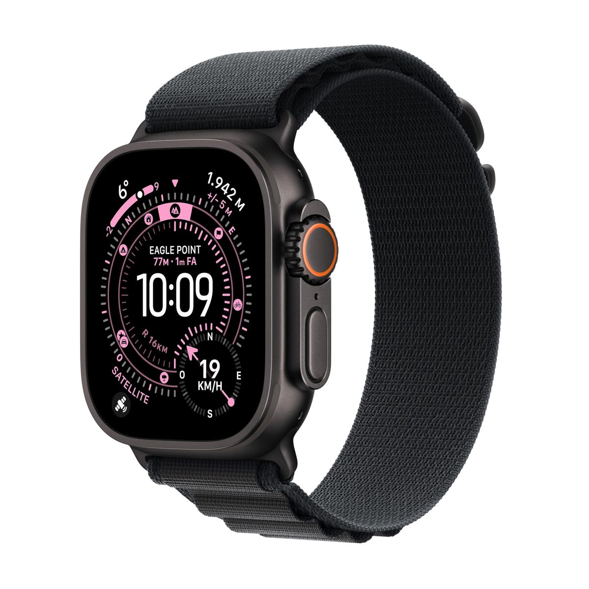 Montre intelligente Apple MF0Q4QL/A Noir 49 mm