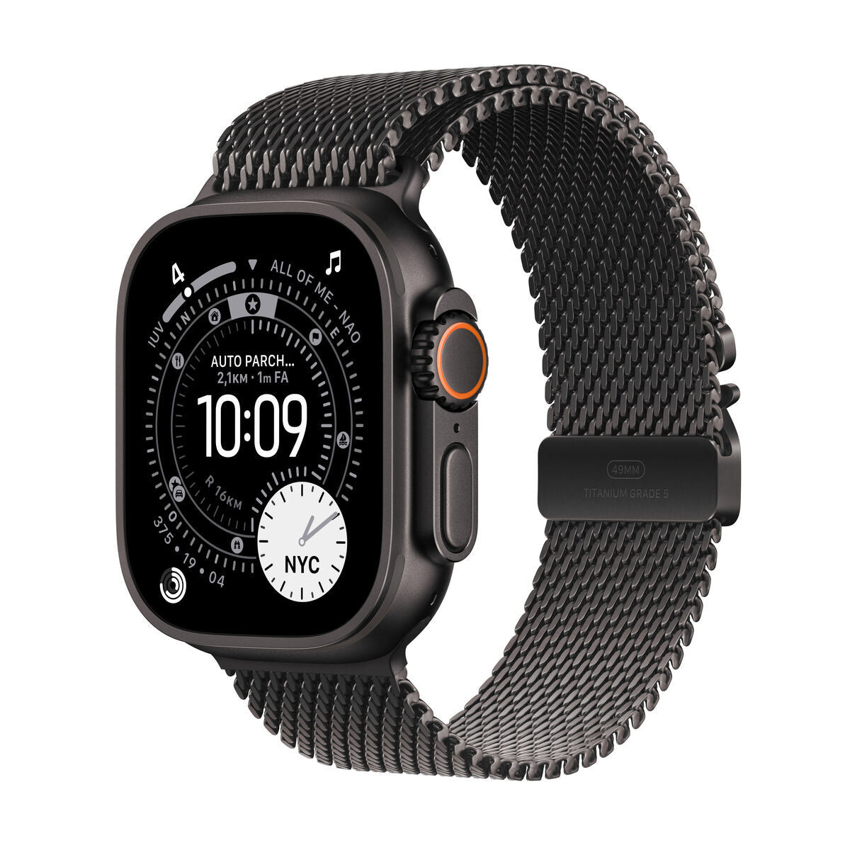 Montre intelligente Apple MF1N4QL/A Noir 49 mm