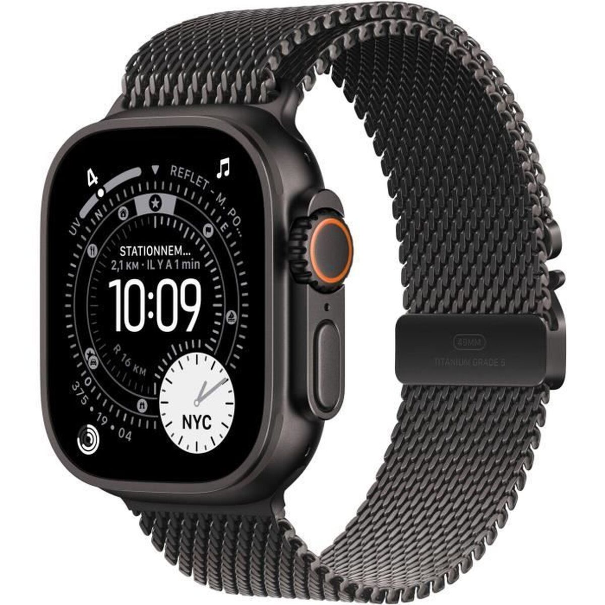Montre intelligente Apple Noir 49 mm