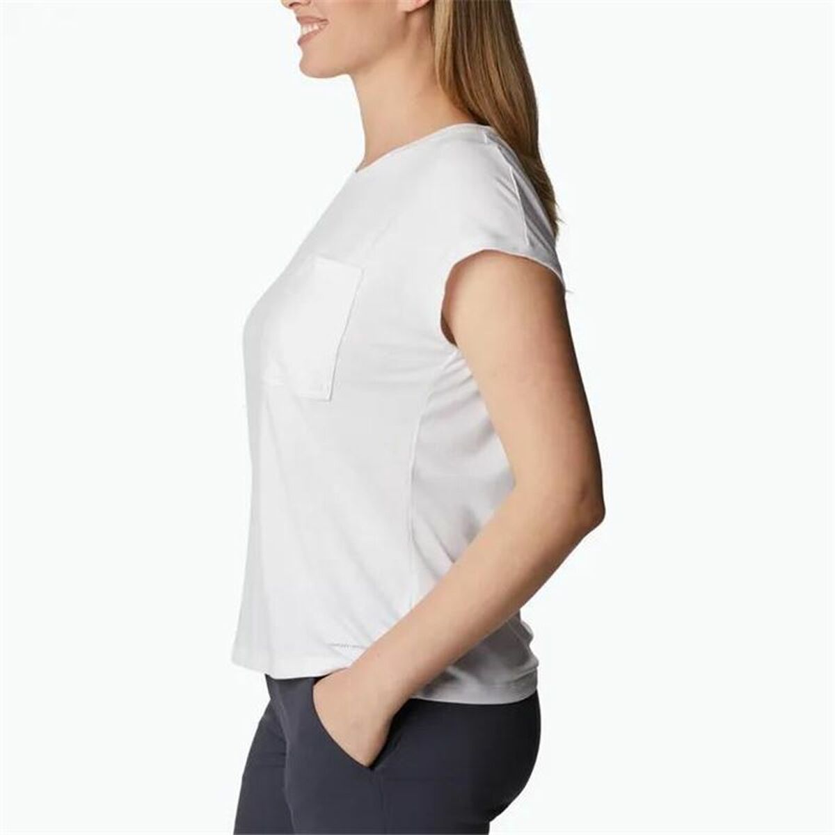 T-shirt à manches courtes femme Columbia Trek™  Blanc