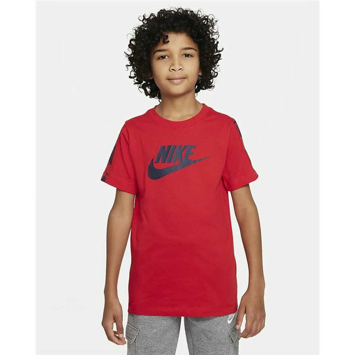 T shirt à manches courtes Enfant Nike Red KD Rouge