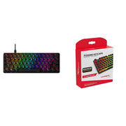 Clavier pour jeu HyperX 4P5N4AA#ABA Noir QWERTY Anglais EEUU