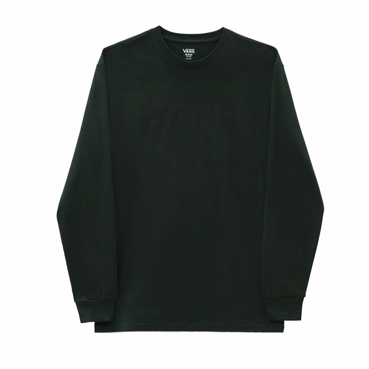 Sweat sans capuche homme Vans Classic LS Vert
