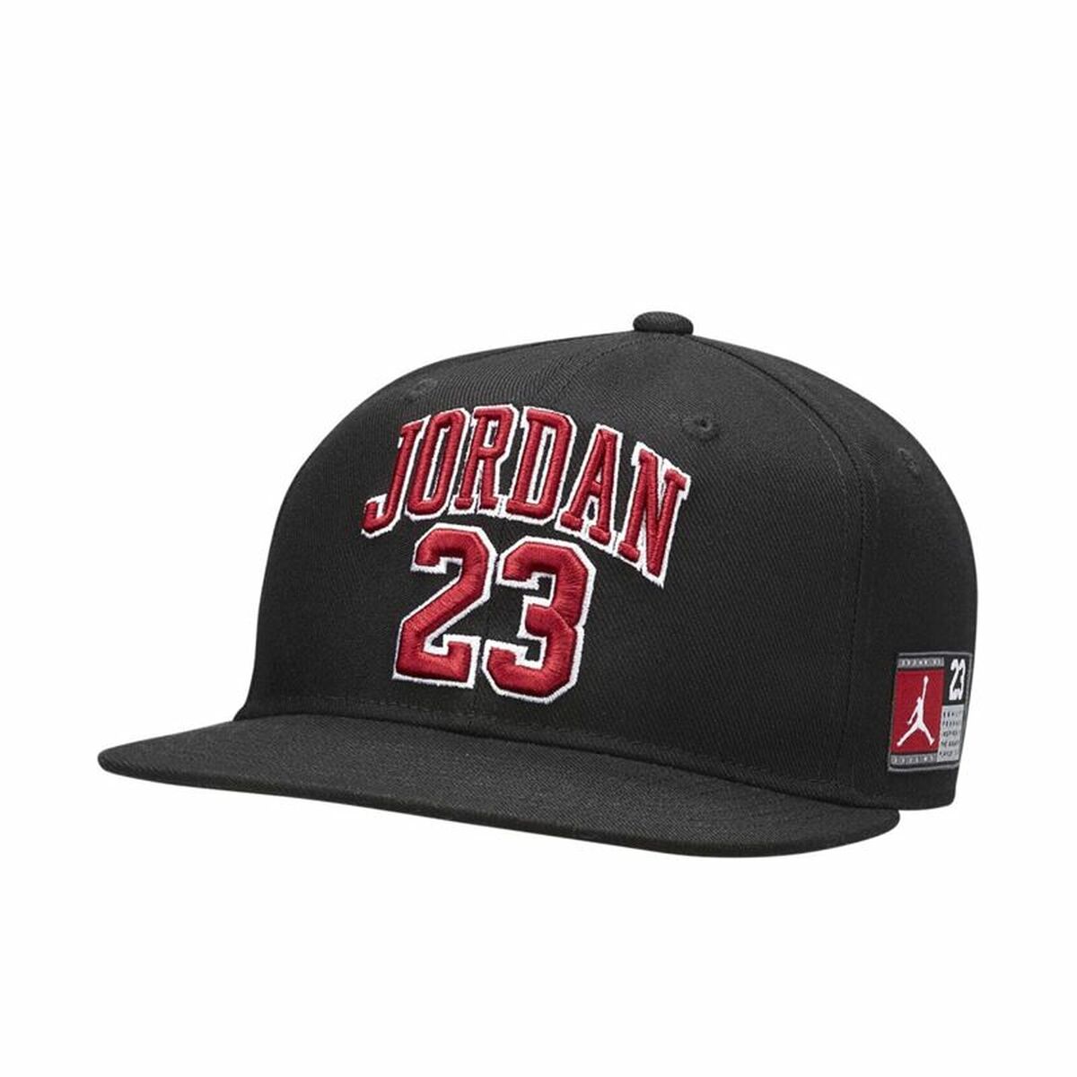 Casquette de Sport Jordan Jordan Jersey Flatbrim Infantil Noir