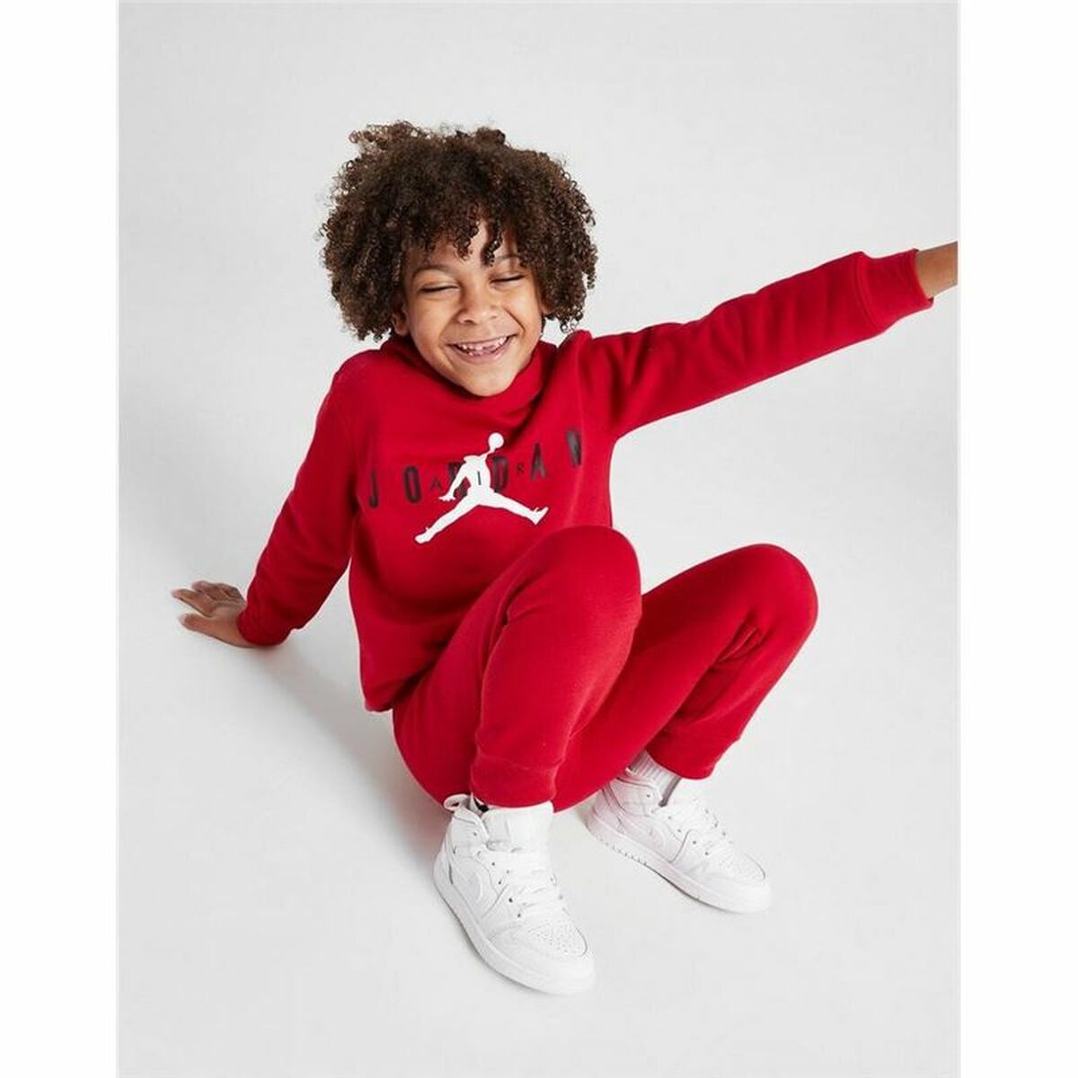 Ensemble de Sport pour Enfants Jordan Sustainable Rouge 2 Pièces