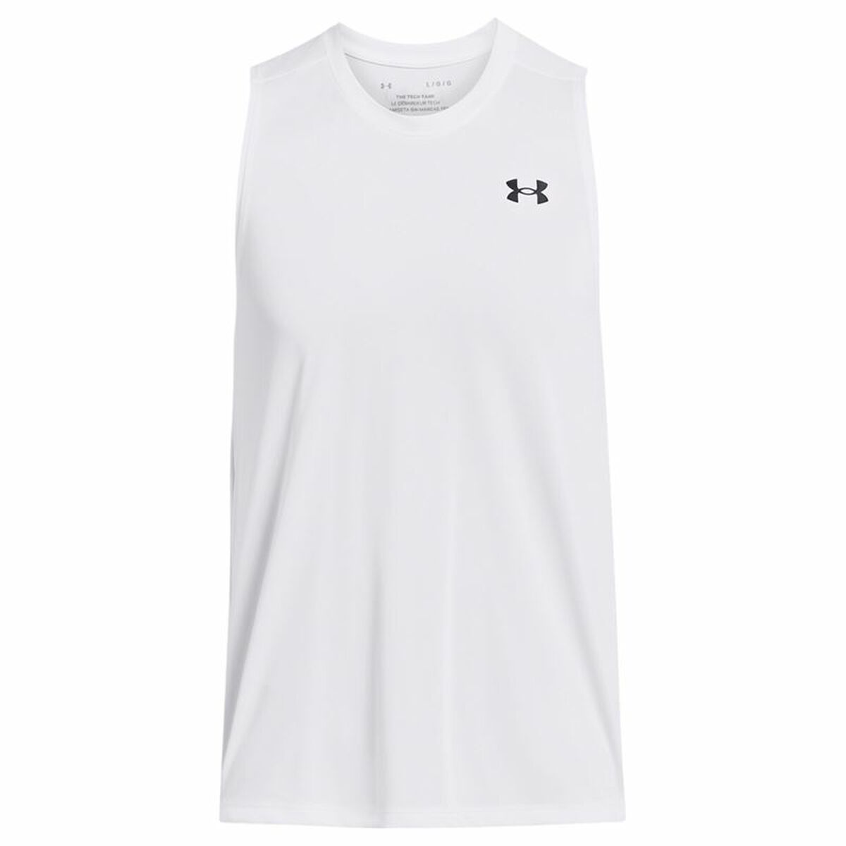 Maillot de Corps sans Manches pour Homme Under Armour Tech Tank Blanc
