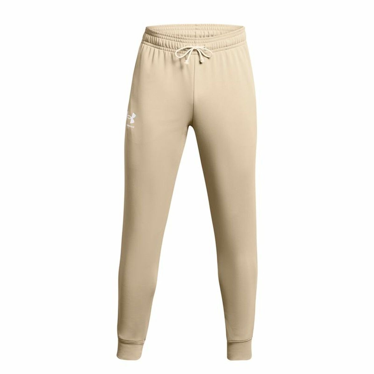 Pantalon Under Armour Rival Terry Jogger Beige