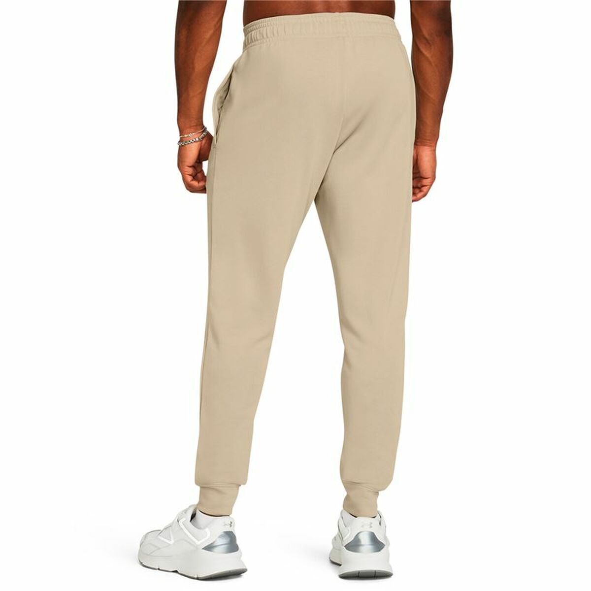 Pantalon Under Armour Rival Terry Jogger Beige
