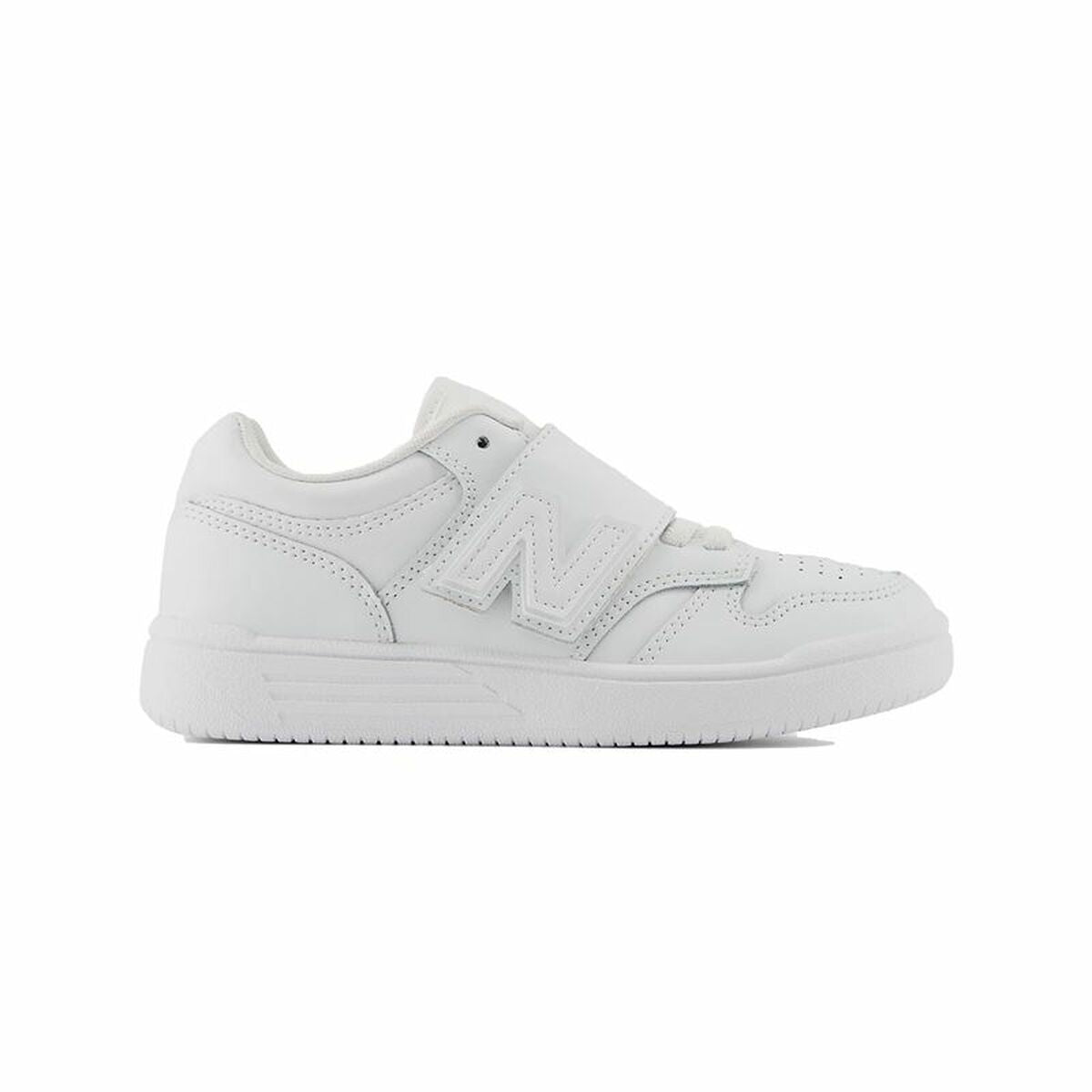 Chaussures casual enfant New Balance 480 Bungee Lace Blanc