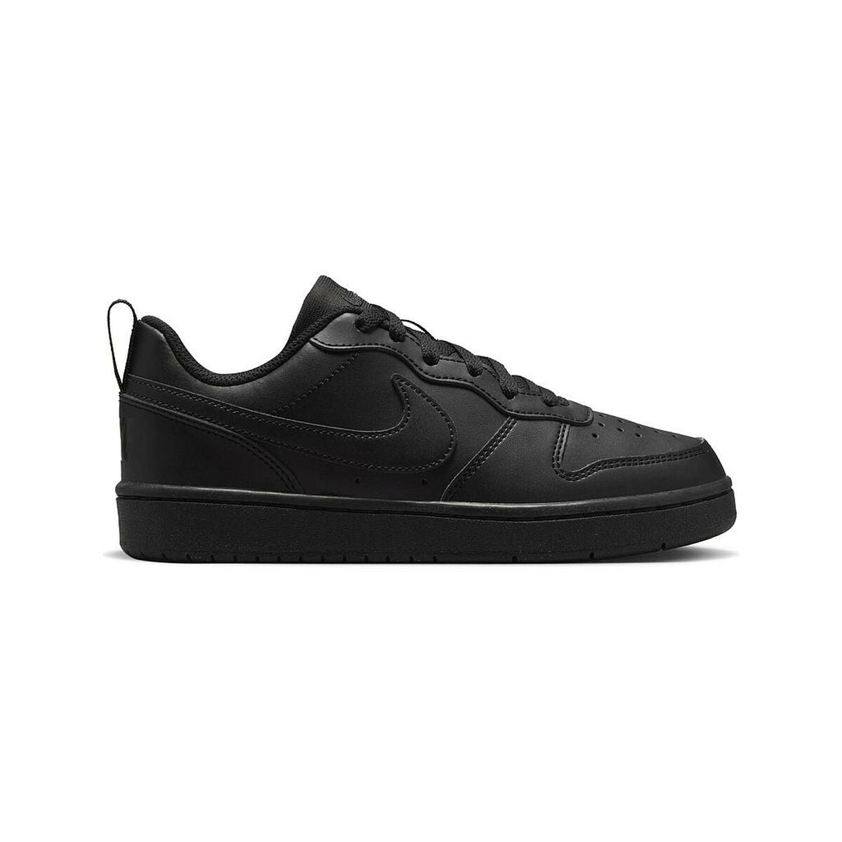 Chaussures casual enfant Nike COURT BOROUGH LOW RECRAFT BG DV5456 002 Noir
