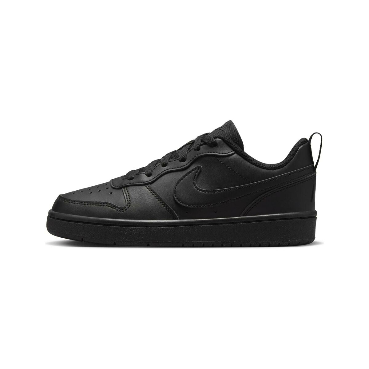 Chaussures casual enfant Nike COURT BOROUGH LOW RECRAFT BG DV5456 002 Noir