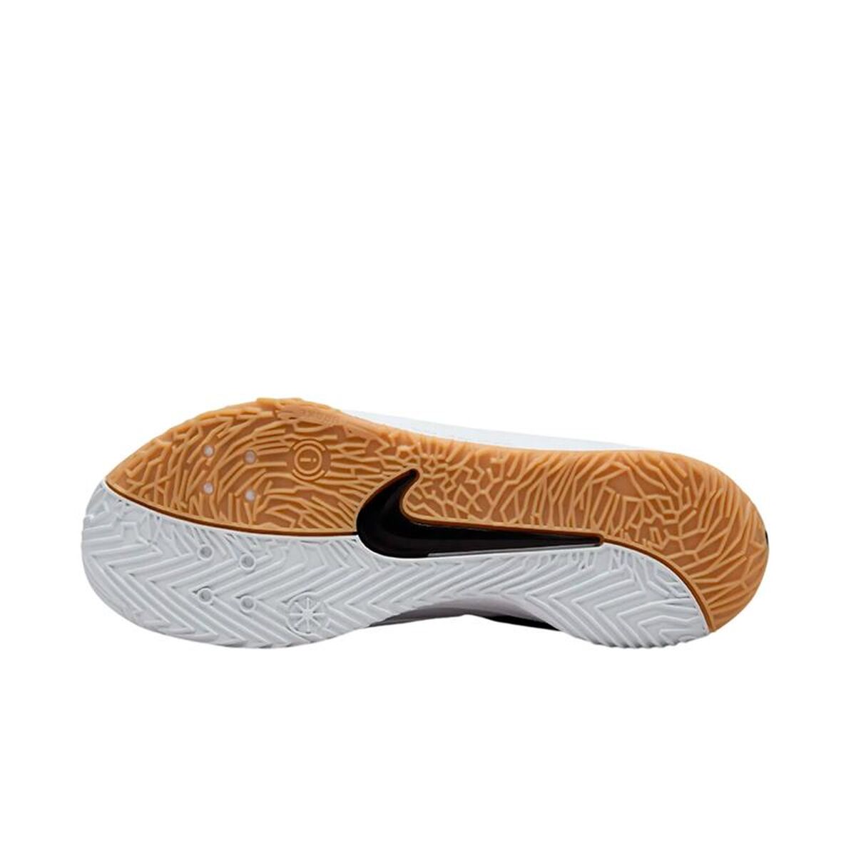 Chaussures de Basket-Ball pour Adultes Nike Airzoom Hyper Ace 3 Blanc Noir