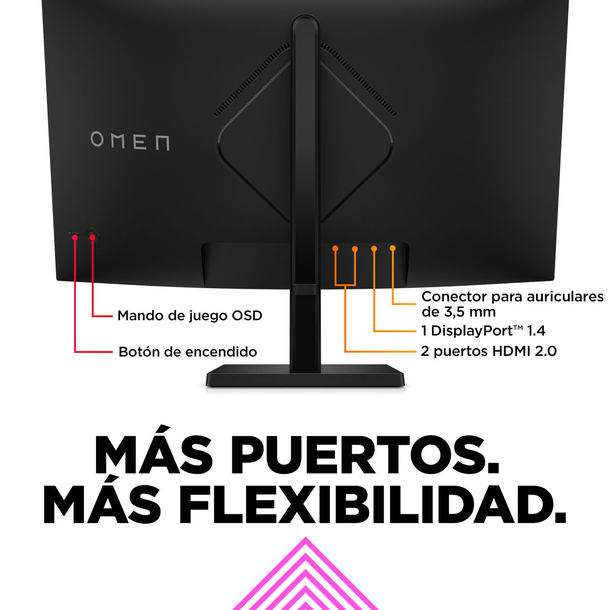 Monitor Gaming HP 780K6E9#ABB Quad HD 32"