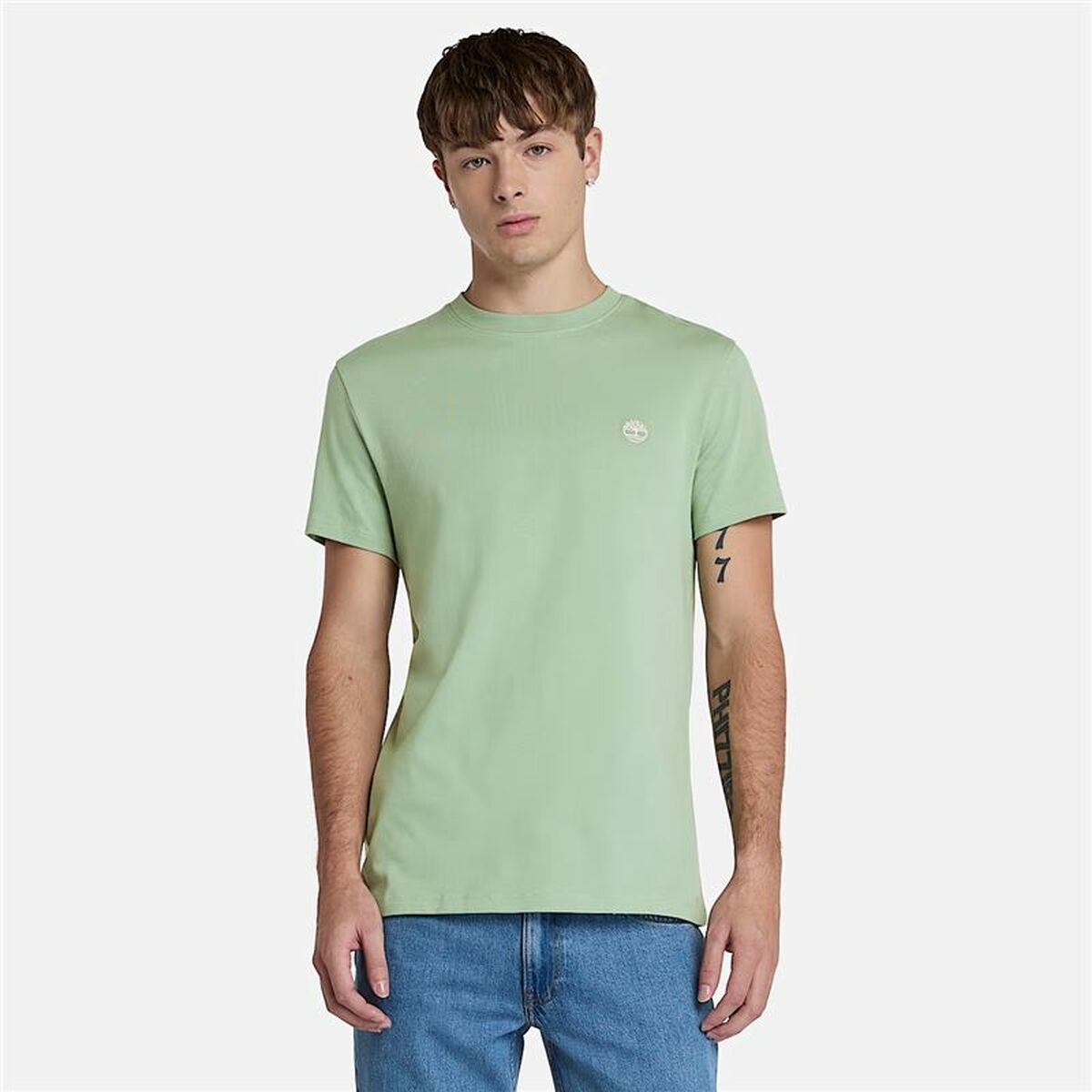 T-shirt à manches courtes homme Timberland Dunstan River Kaki M