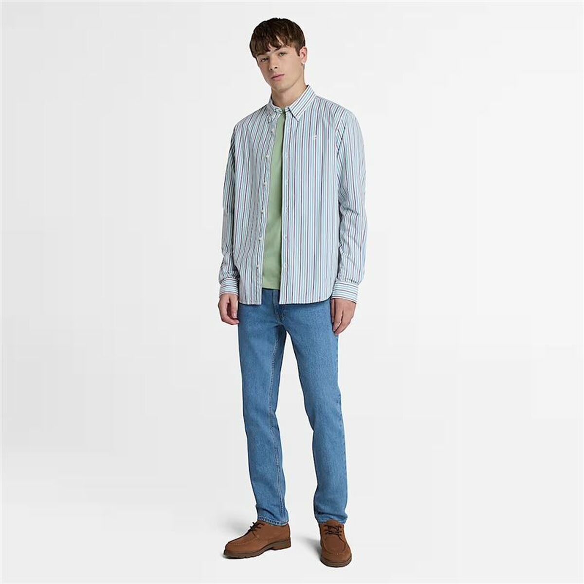 T-shirt à manches courtes homme Timberland Dunstan River Kaki M