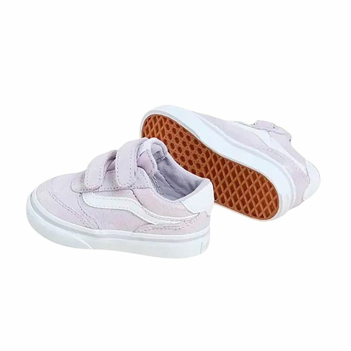 Chaussures de Sport pour Bébés Vans Brooklyn Ls V Foil Lavande