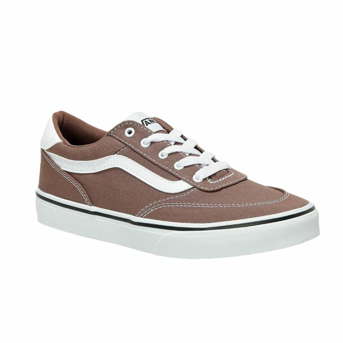 Chaussures de Sport pour Enfants Vans Brooklyn Ls Cnvs Deept Marron Clair