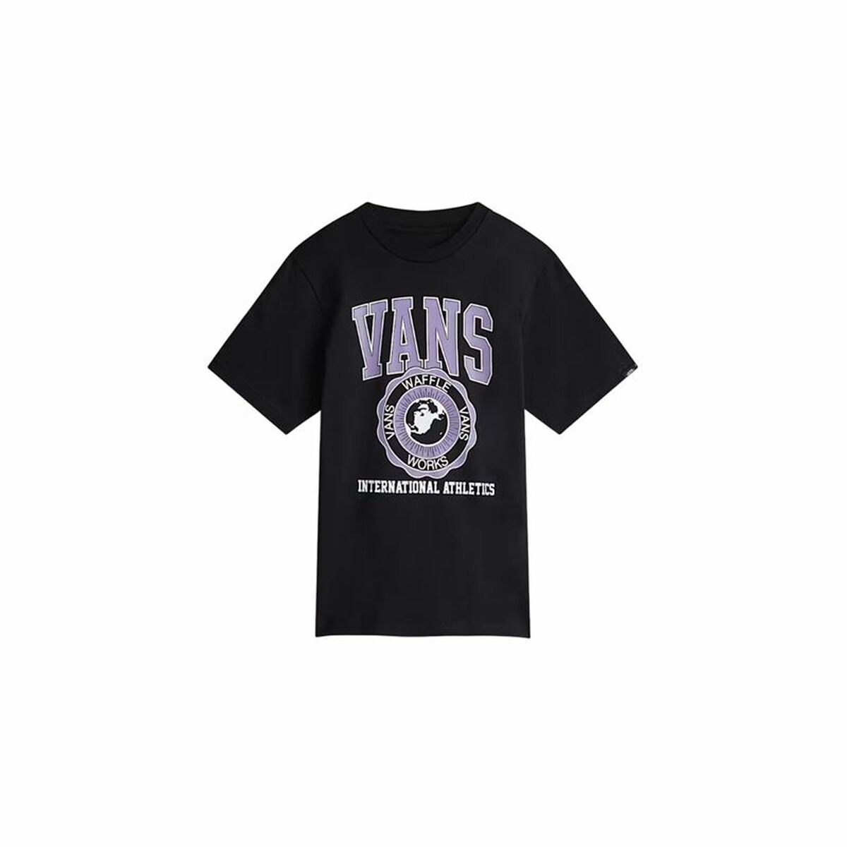 T shirt à manches courtes Enfant Vans Inter V Ss Noir