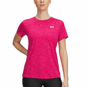 T-shirt à manches courtes homme Under Armour Tech Ssc- Twist Rose