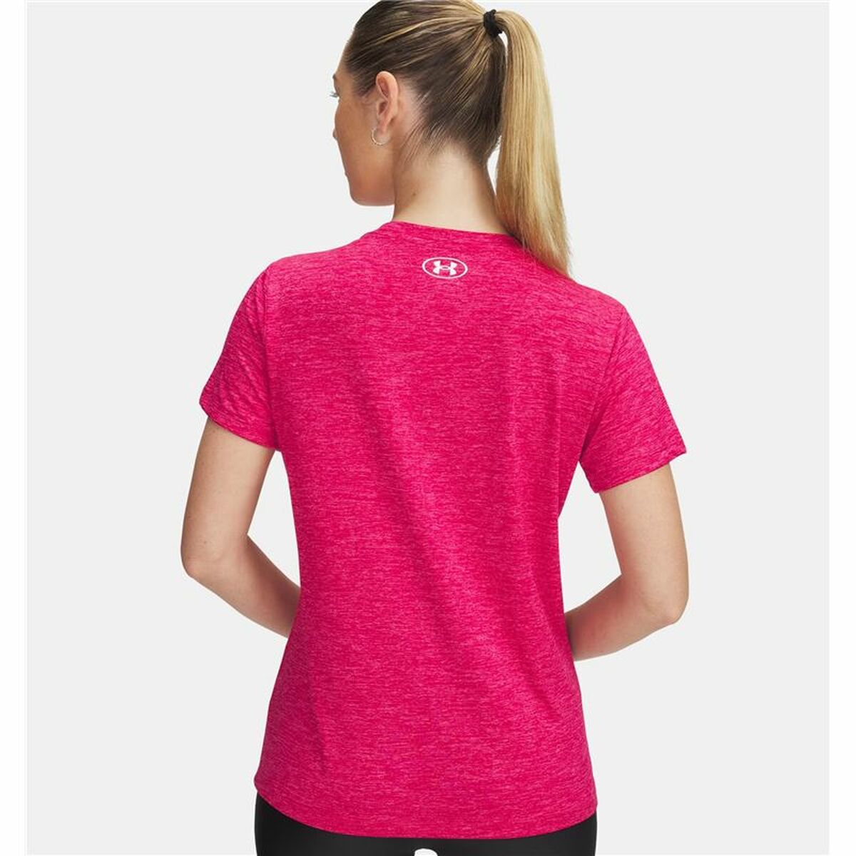 T-shirt à manches courtes homme Under Armour Tech Ssc- Twist Rose