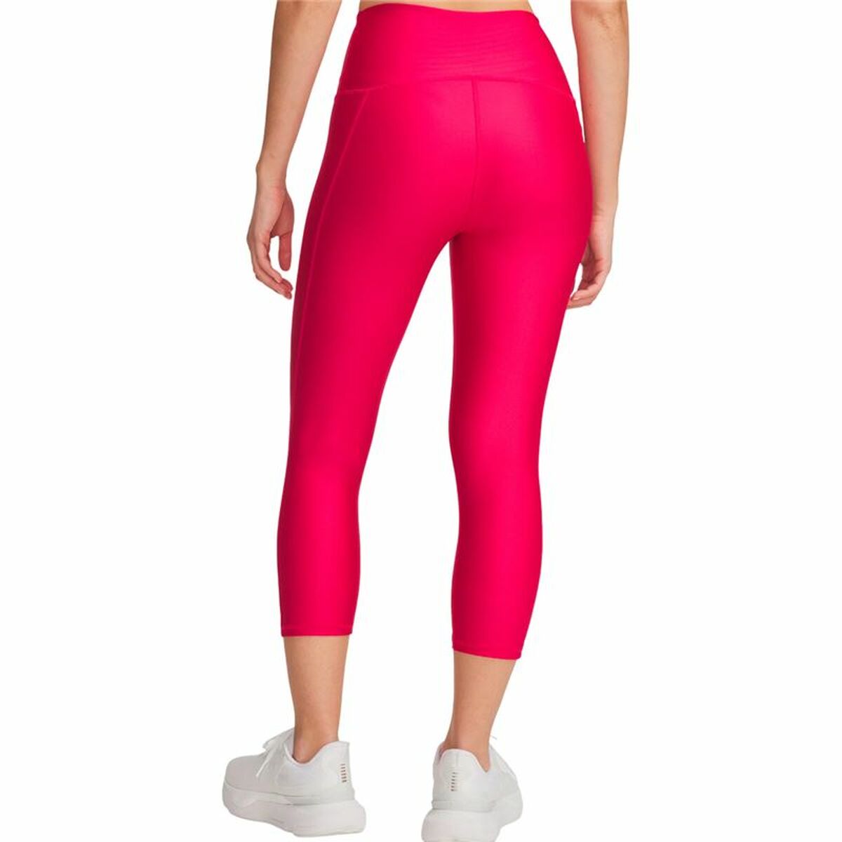 Leggings de Sport pour Femmes Under Armour Tech Hi Capri Rose
