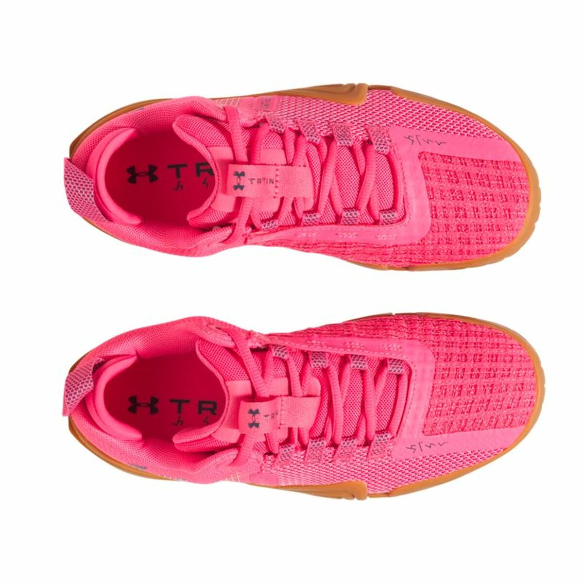 Baskets Under Armour Tribase Reign Rose clair Femme