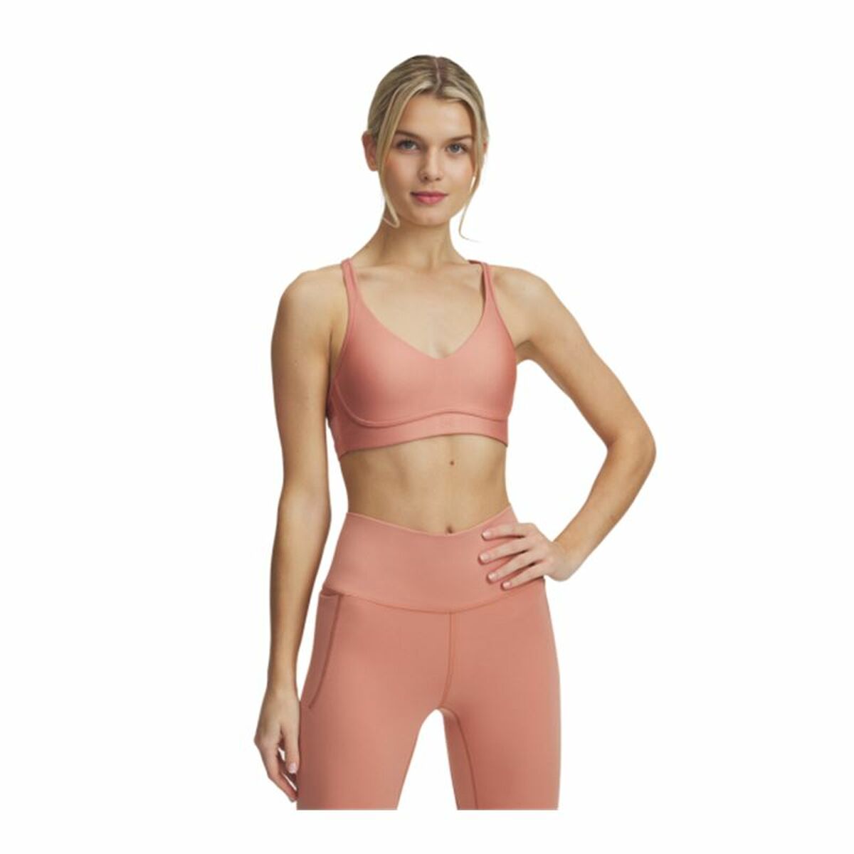 Soutien-gorge de Sport Under Armour Rose