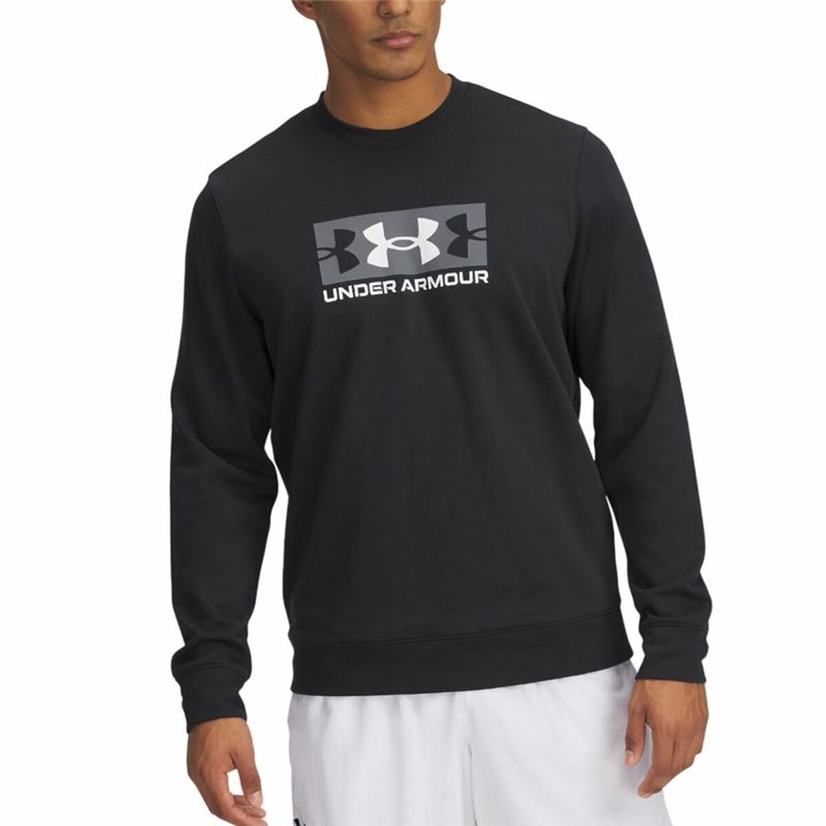 Sweat sans capuche homme Under Armour Rival Terry Logo Crew