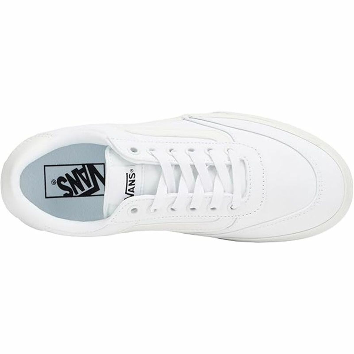 Chaussures de sport pour femme Vans Brooklyn Ls Platform Cnvs Blanc