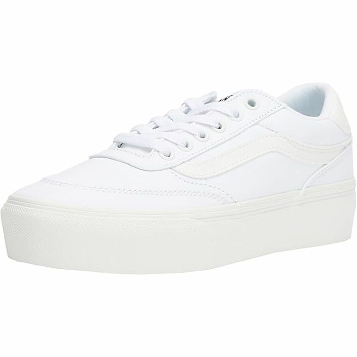 Chaussures de sport pour femme Vans Brooklyn Ls Platform Cnvs Blanc