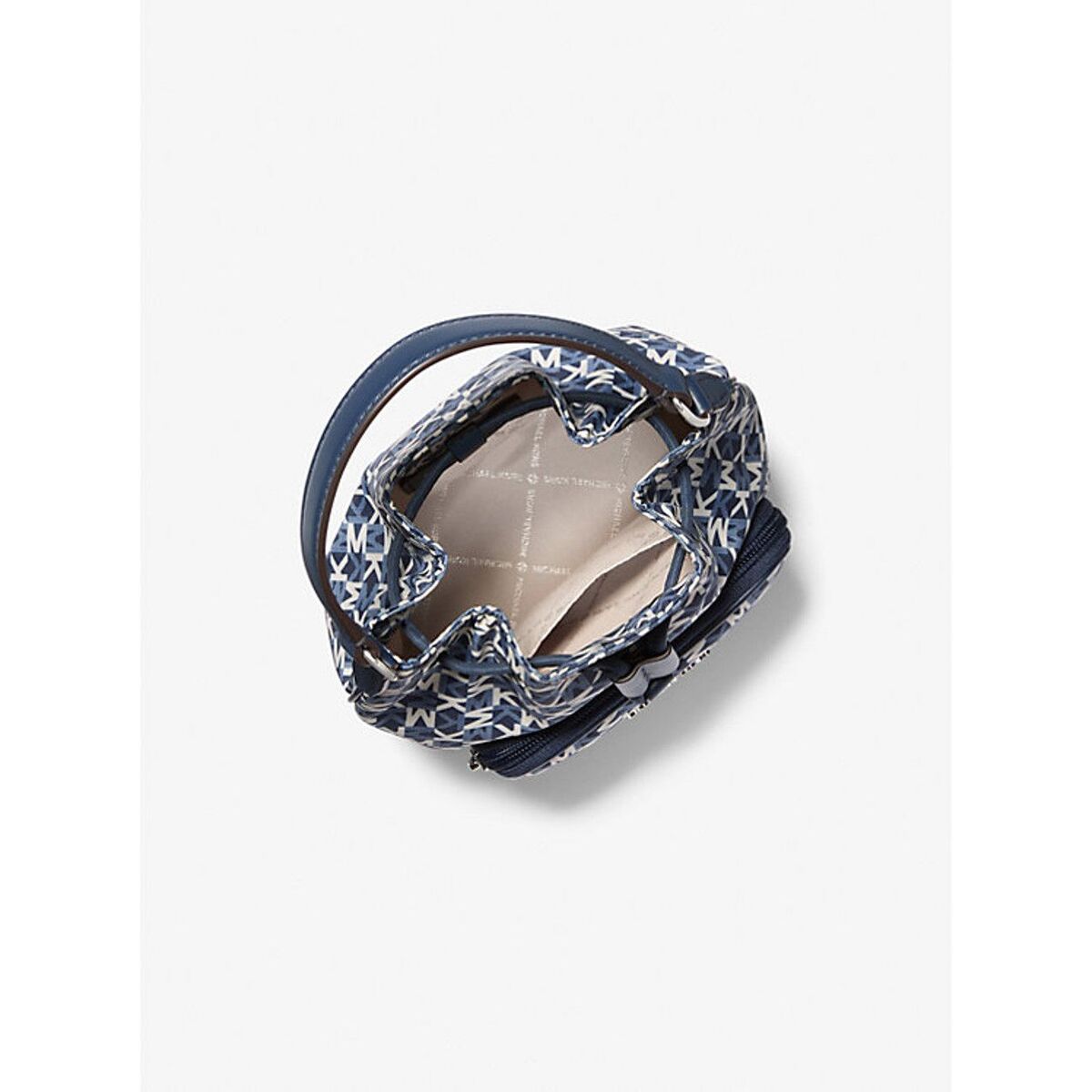 Sac à Bandoulière Michael Kors KHAI Bleu 17 x 20 x 11 cm