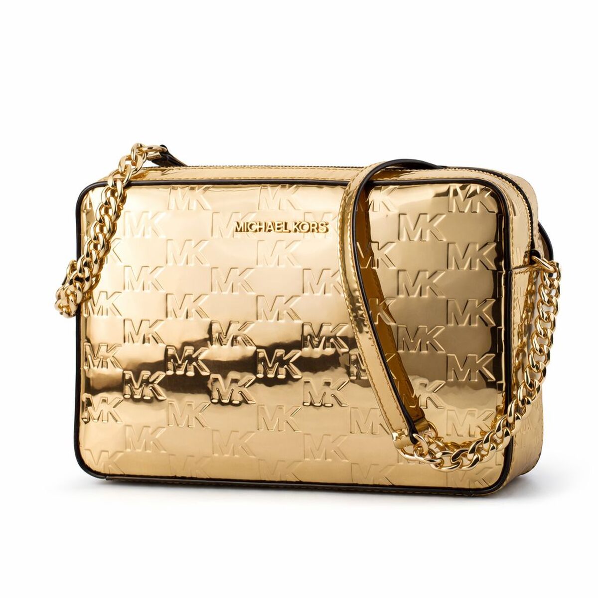 Sac à Bandoulière Michael Kors 35F5GTTC9I-PALE-GOLD Doré 24 x 16 x 6 cm