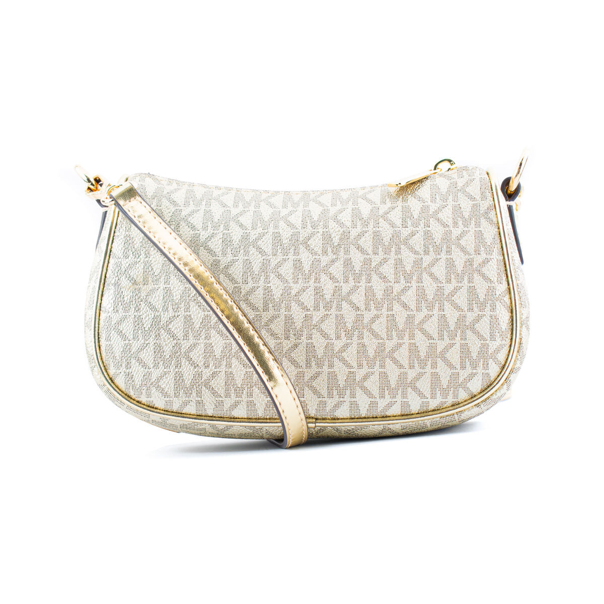 Sac à Bandoulière Michael Kors Carmela Doré 20 x 12 x 7 cm
